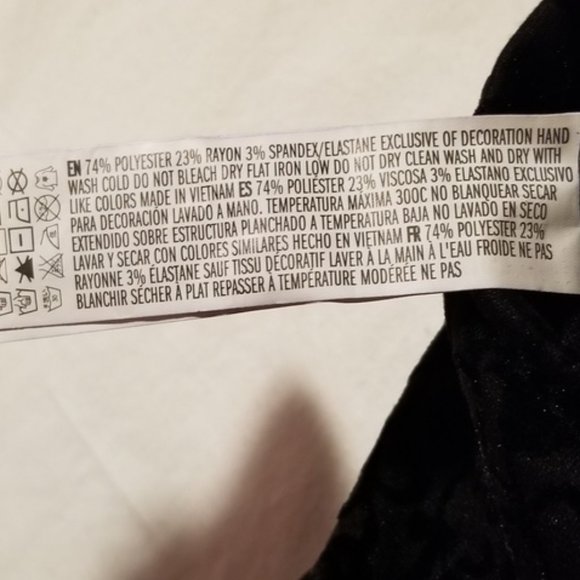 Juniors Baroque Velvet Pattern High Waist Jacquered Skinny Pants - NWT - Picture 4 of 5